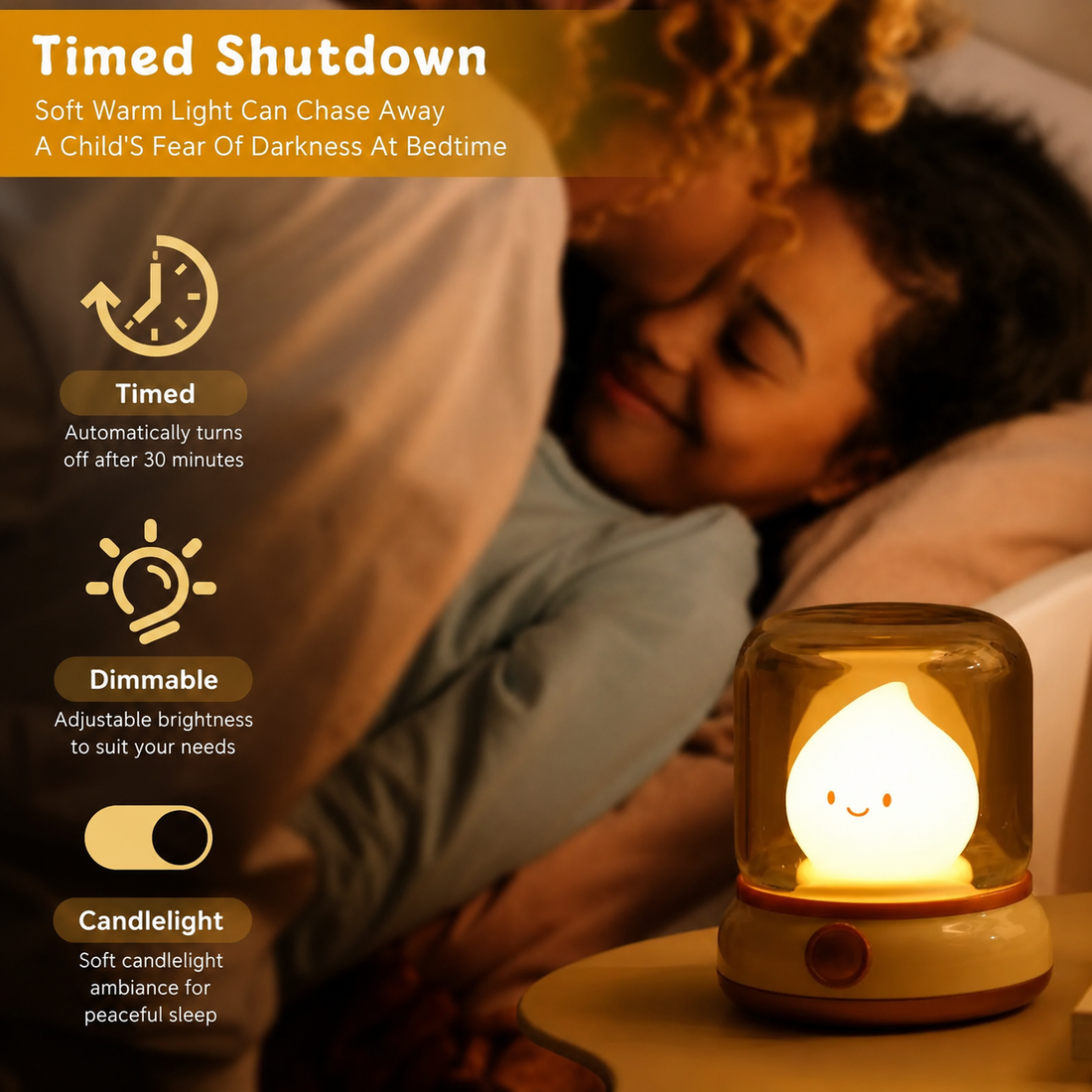 Cozy Candle Lamp