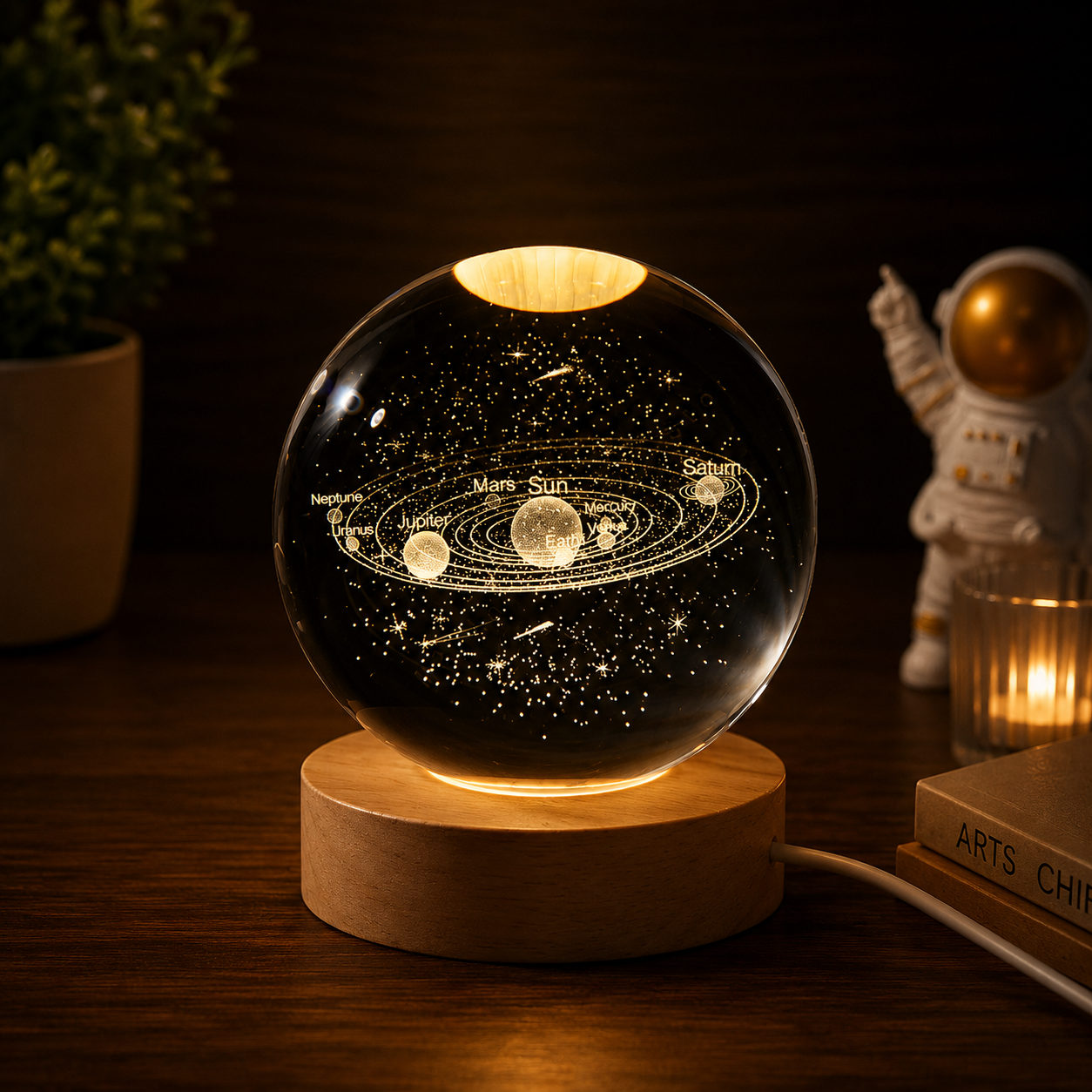 Crystal Night Globe