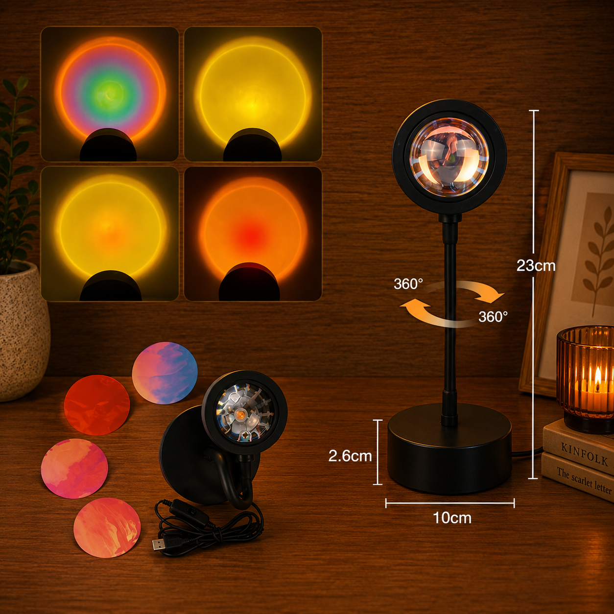 Ambient Sunset Projector
