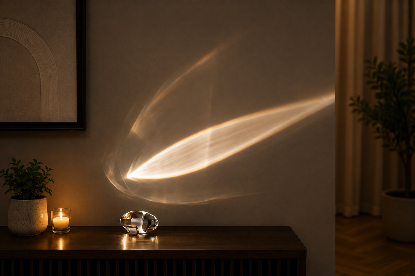 Cosmic Prism Lamp