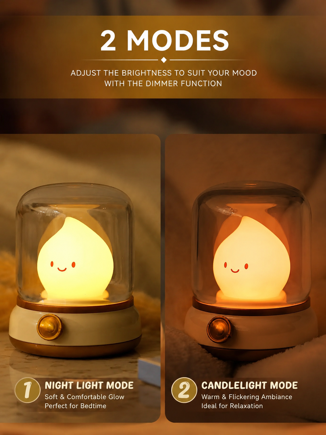 Cozy Candle Lamp