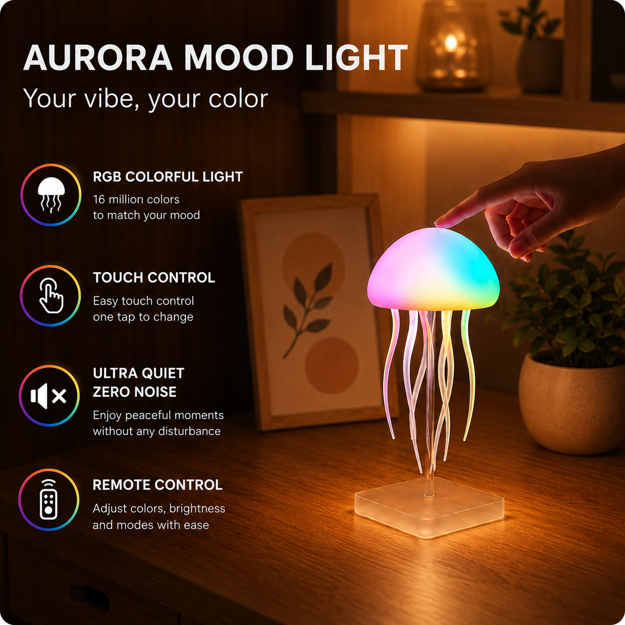 Jellyfish Glow Lamp
