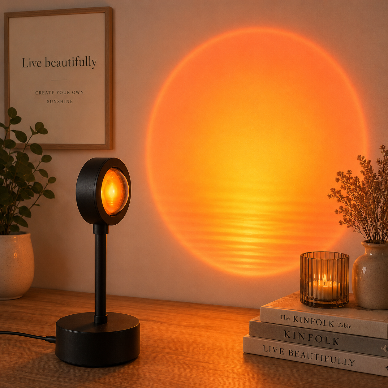 Ambient Sunset Projector