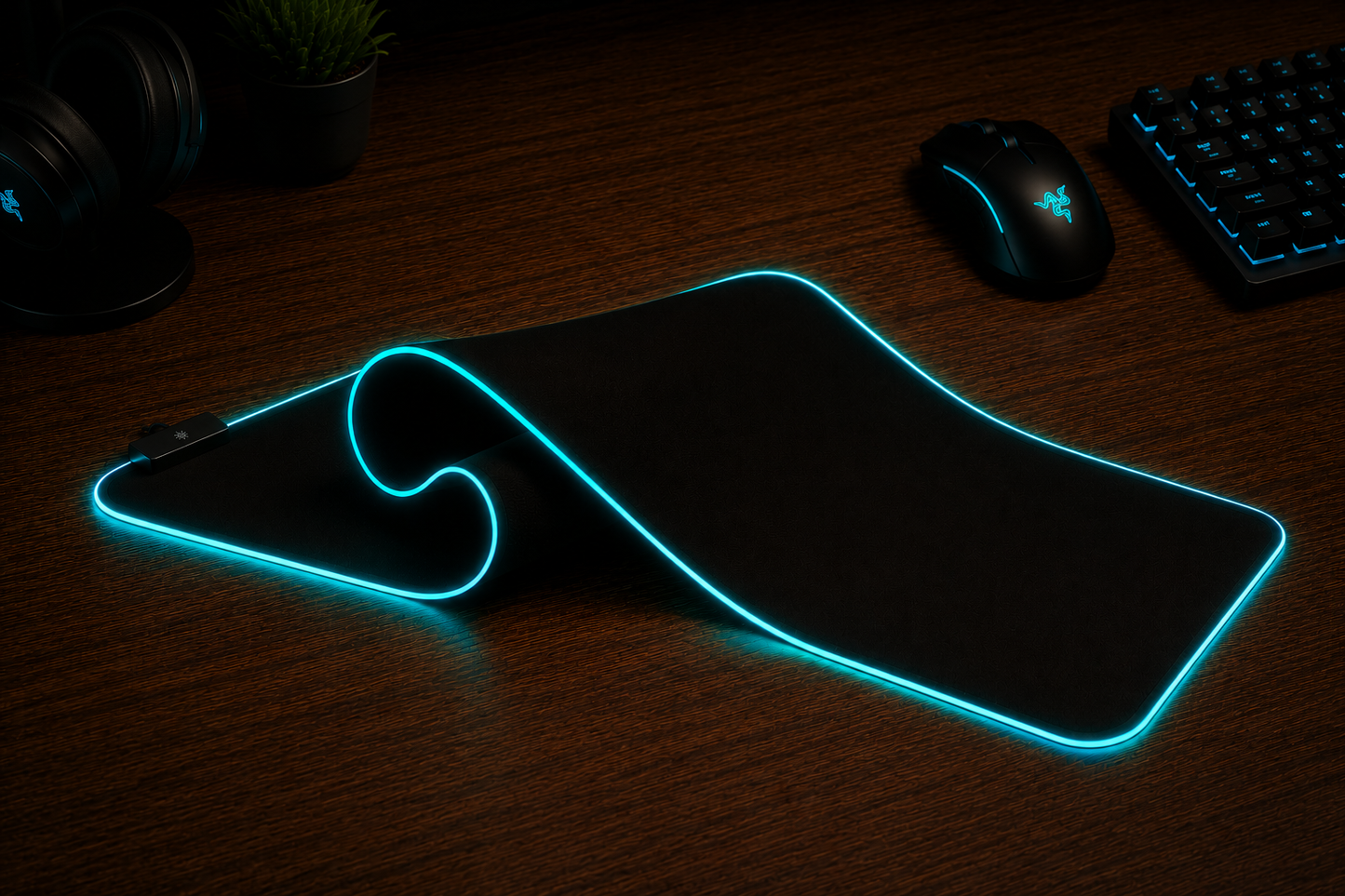 LED Desk Mat
