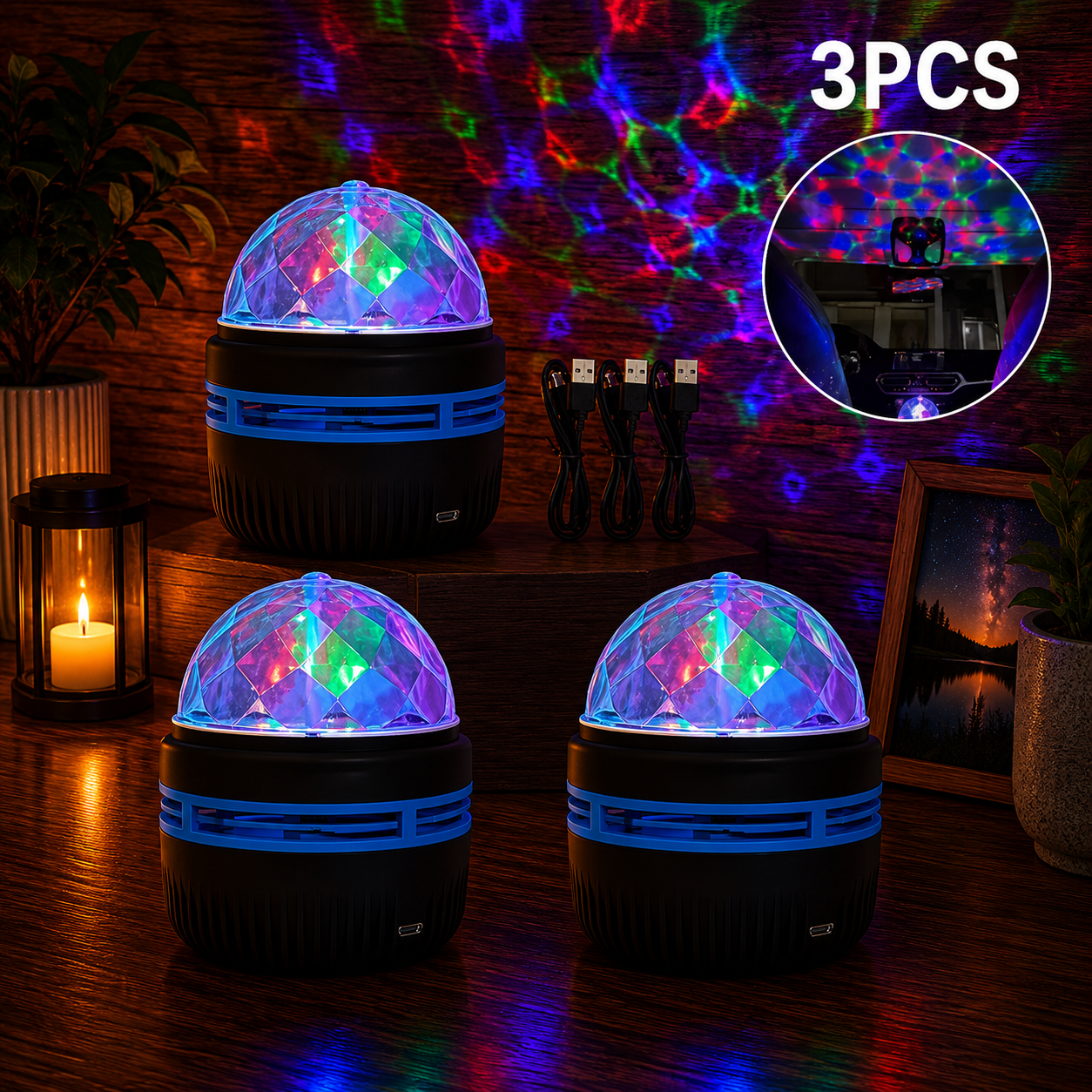 Star Moon Projector