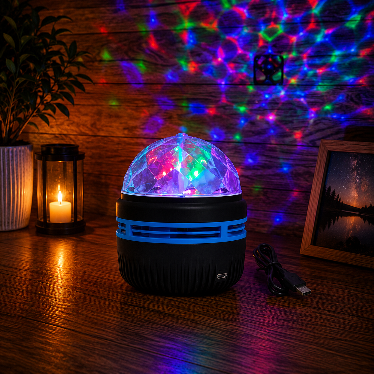 Star Moon Projector