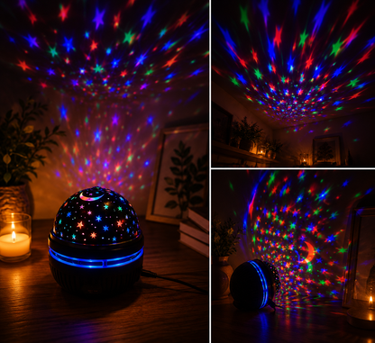 Star Moon Projector