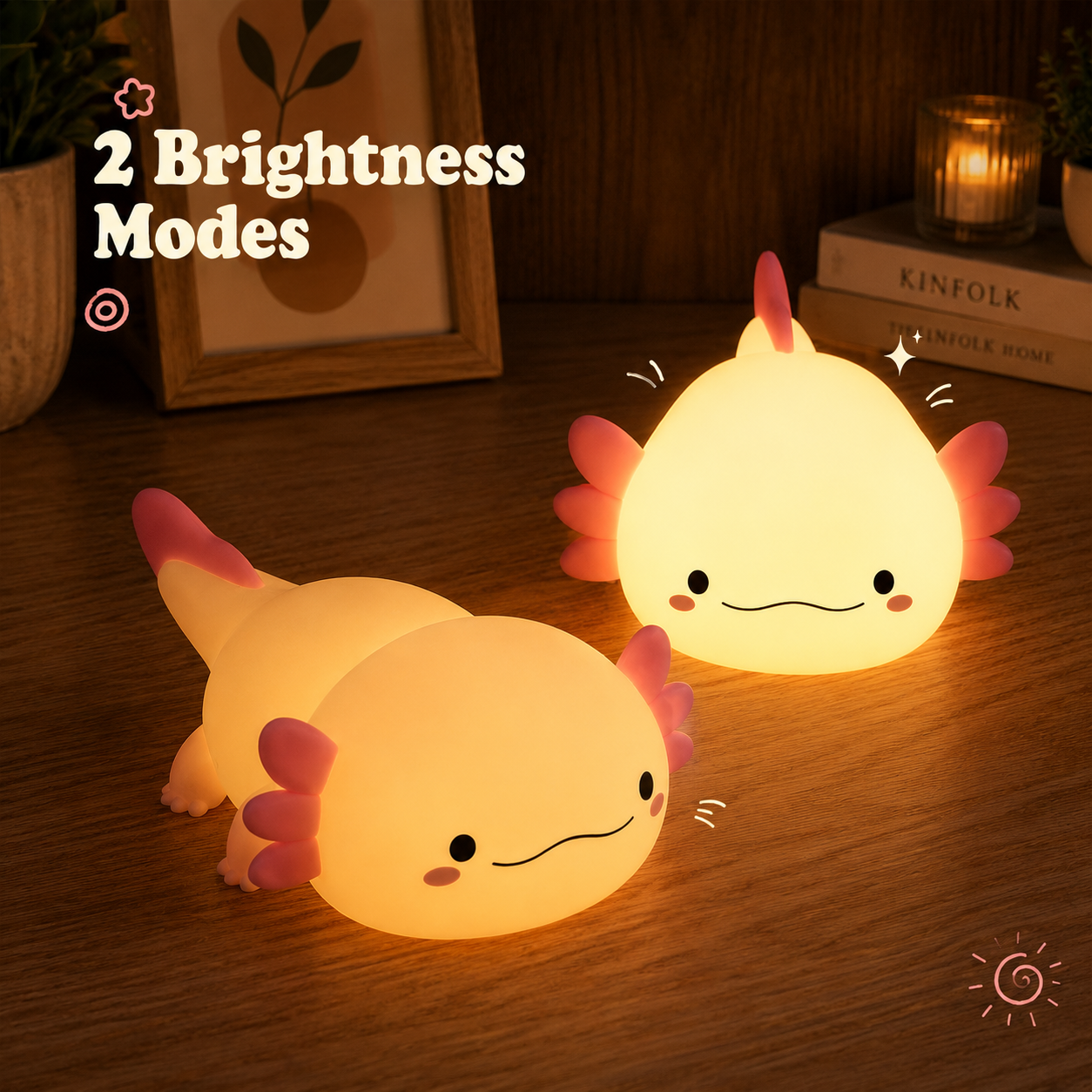 Axolotl Night Light