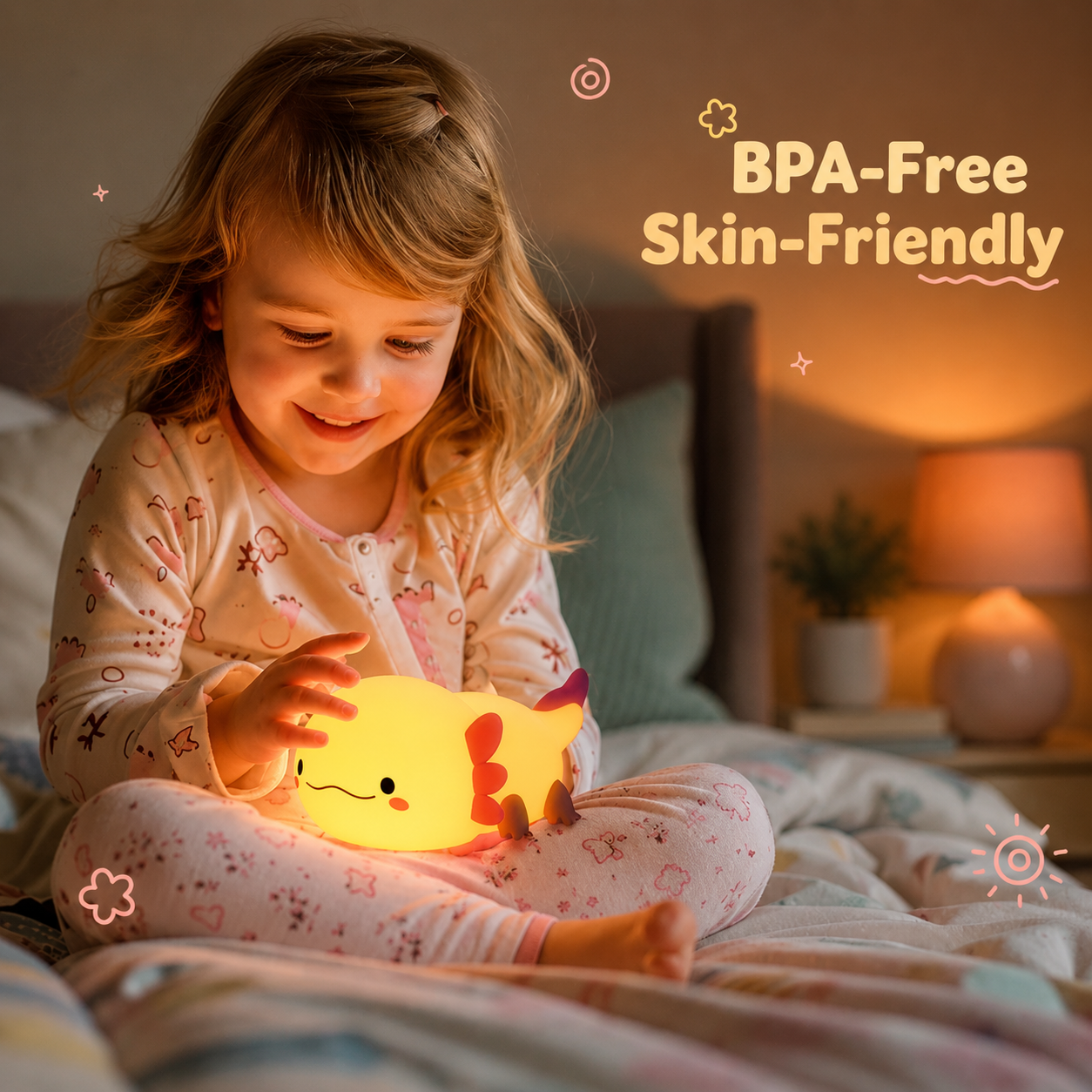 Axolotl Night Light