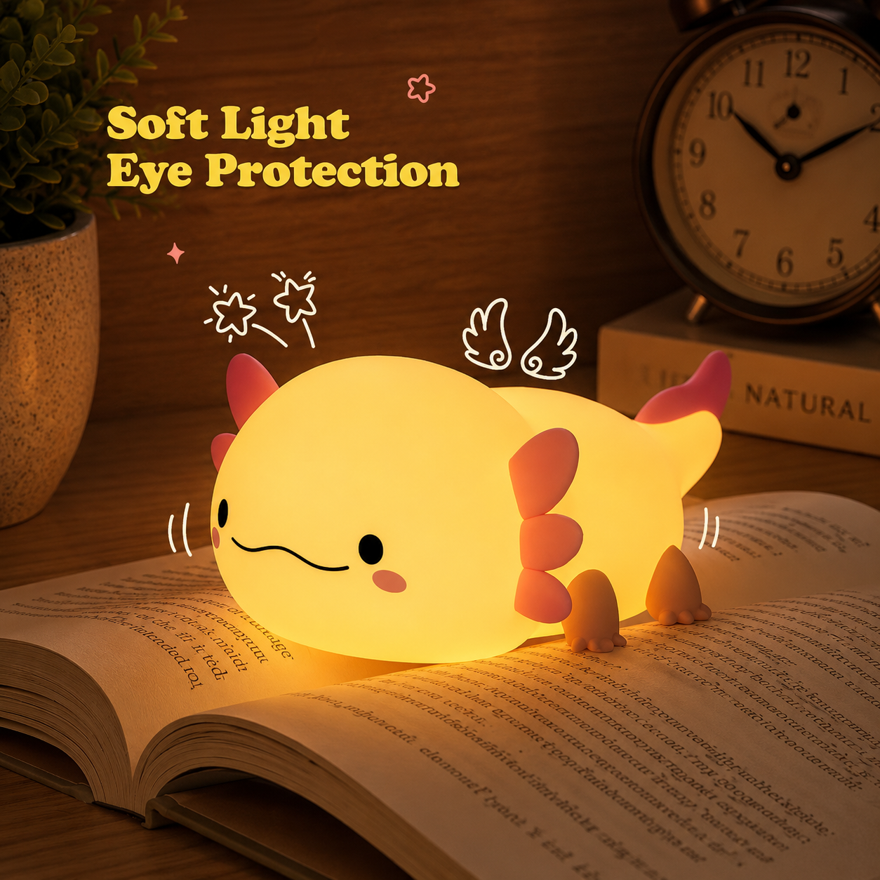 Axolotl Night Light