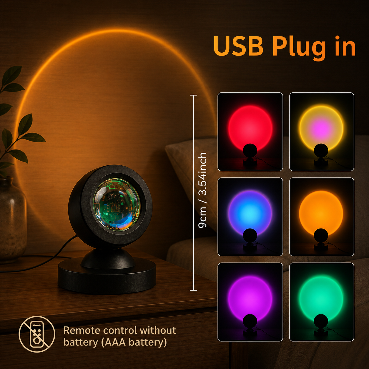 Sunset Projection Lamp
