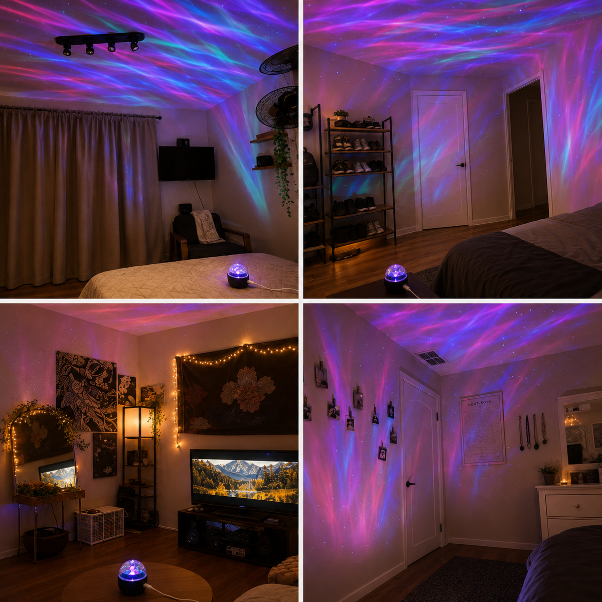Star Moon Projector