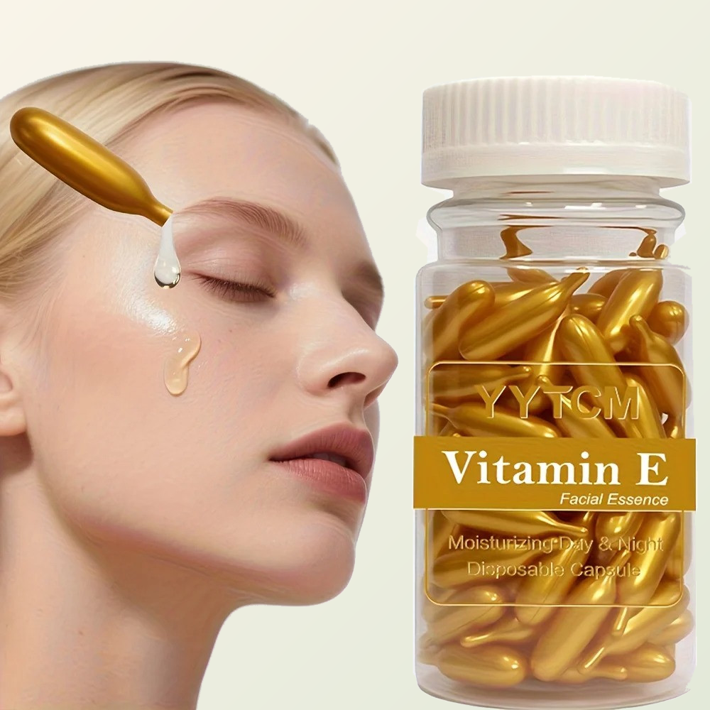 Side application, Gold bottle and capsule.