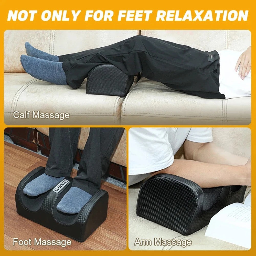 Original supplier collage showing calf, foot and arm positioning with all source labels